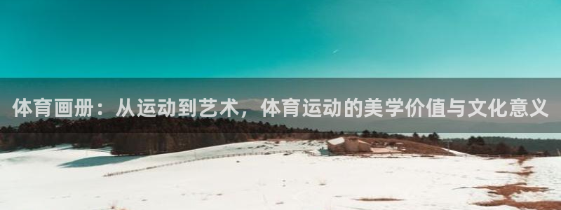 尊龙官方集团官网：体育画册：从运动到艺术，体育运动的