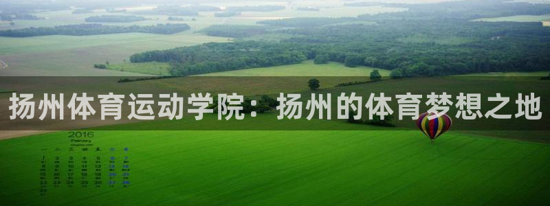 尊龙官网下载开户：扬州体育运动学院：扬州的体育梦想之